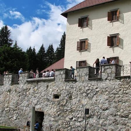 Grad Strmol Hotell Cerklje na Gorenjskem Exteriör bild